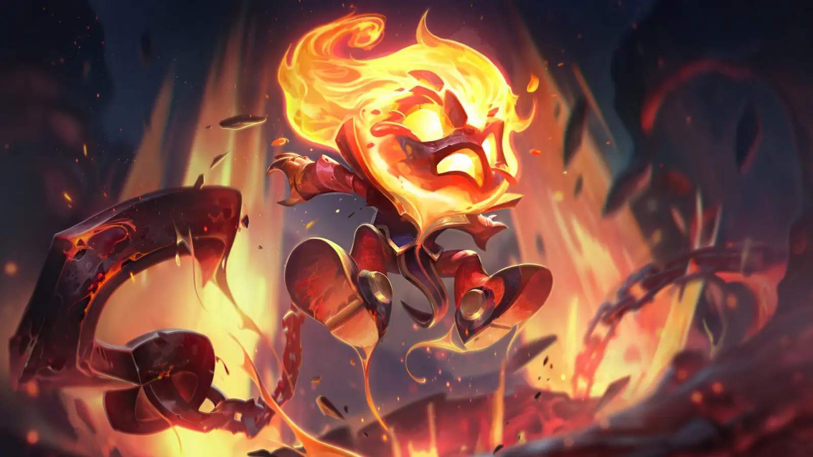 Infernal Amumu splash art