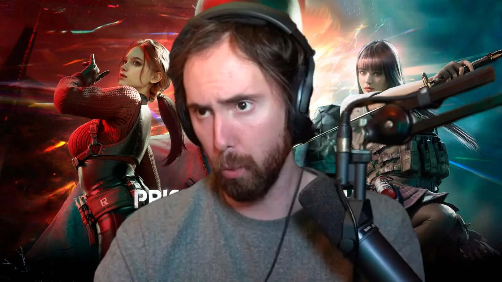 Asmongold playing Once Human season 2