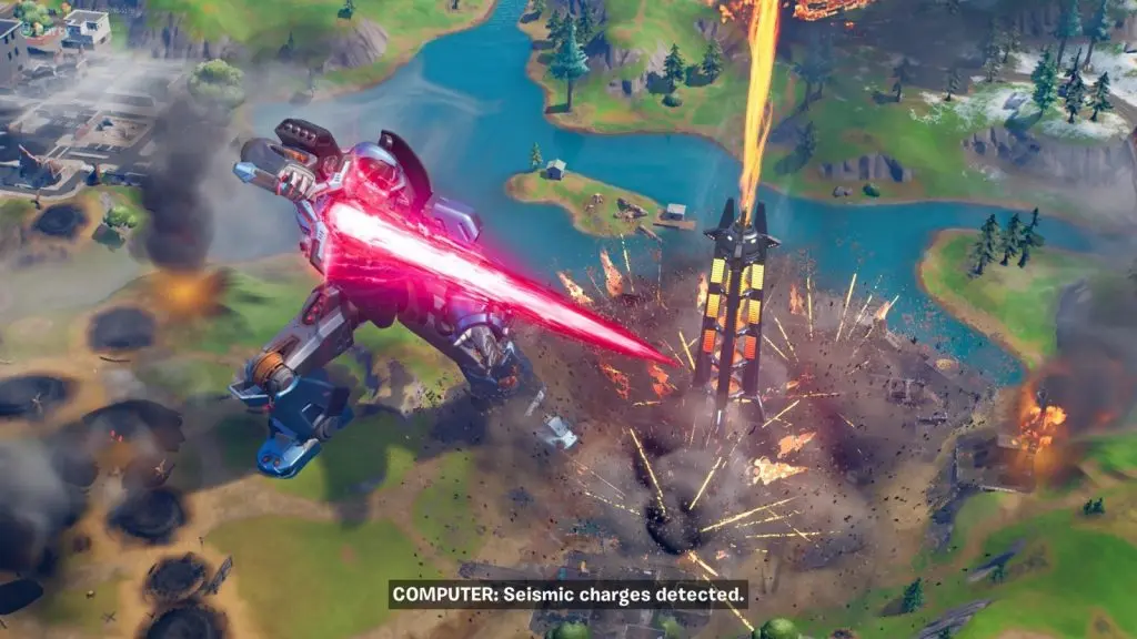 Fortnite Collision Event