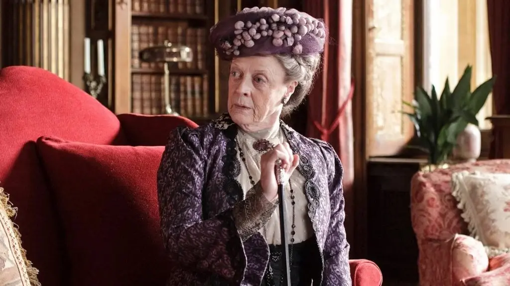 Maggie Smith in Downton Abbey