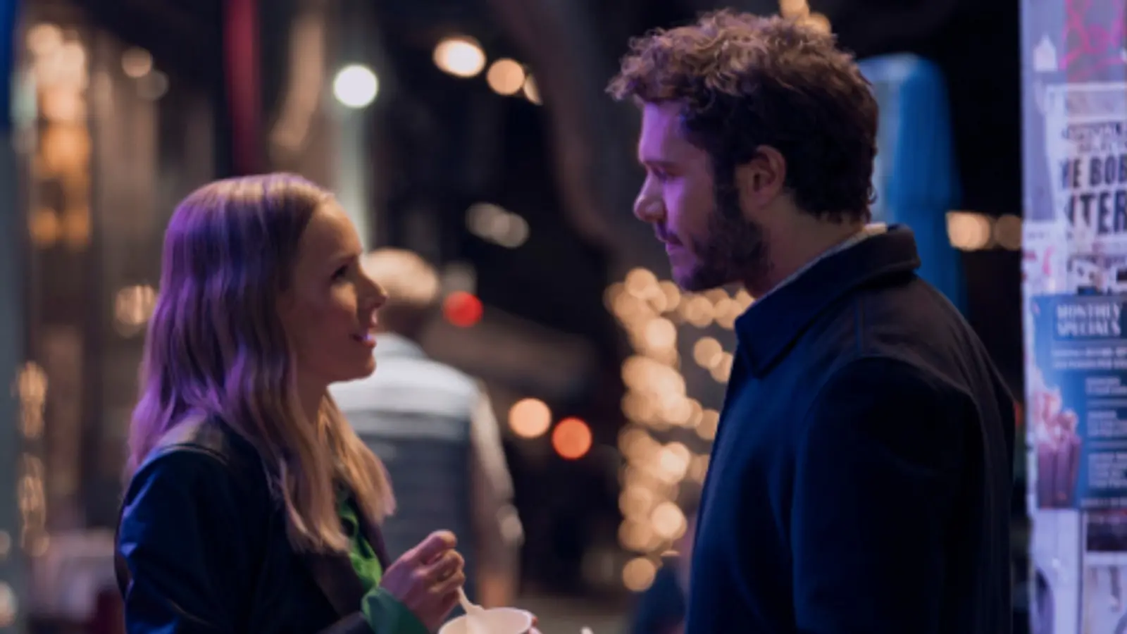 Kristen Bell and Adam Brody in Nobody Wants This