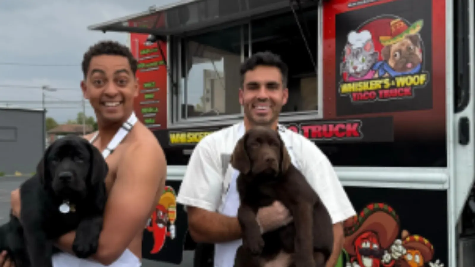 nelk boys prank two people with cat and dog meat (fake meat)