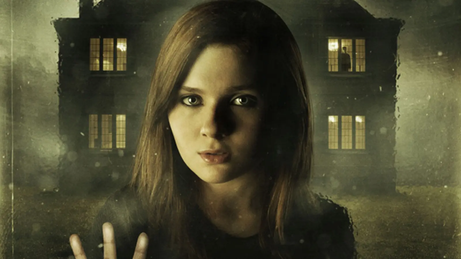 Abigail Breslin on the Haunter poster