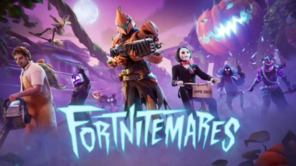 Fortnite Fortnitemares 2024 Halloween update promotional image.