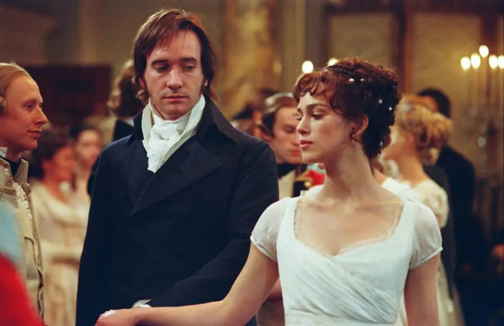 Netflix development of Pride and Prejudice TV show sparks backlash from fans: Matthew Macfadyen as Mr Darcy and Keira Knightley as Elizabeth Bennet in Pride and Prejudice