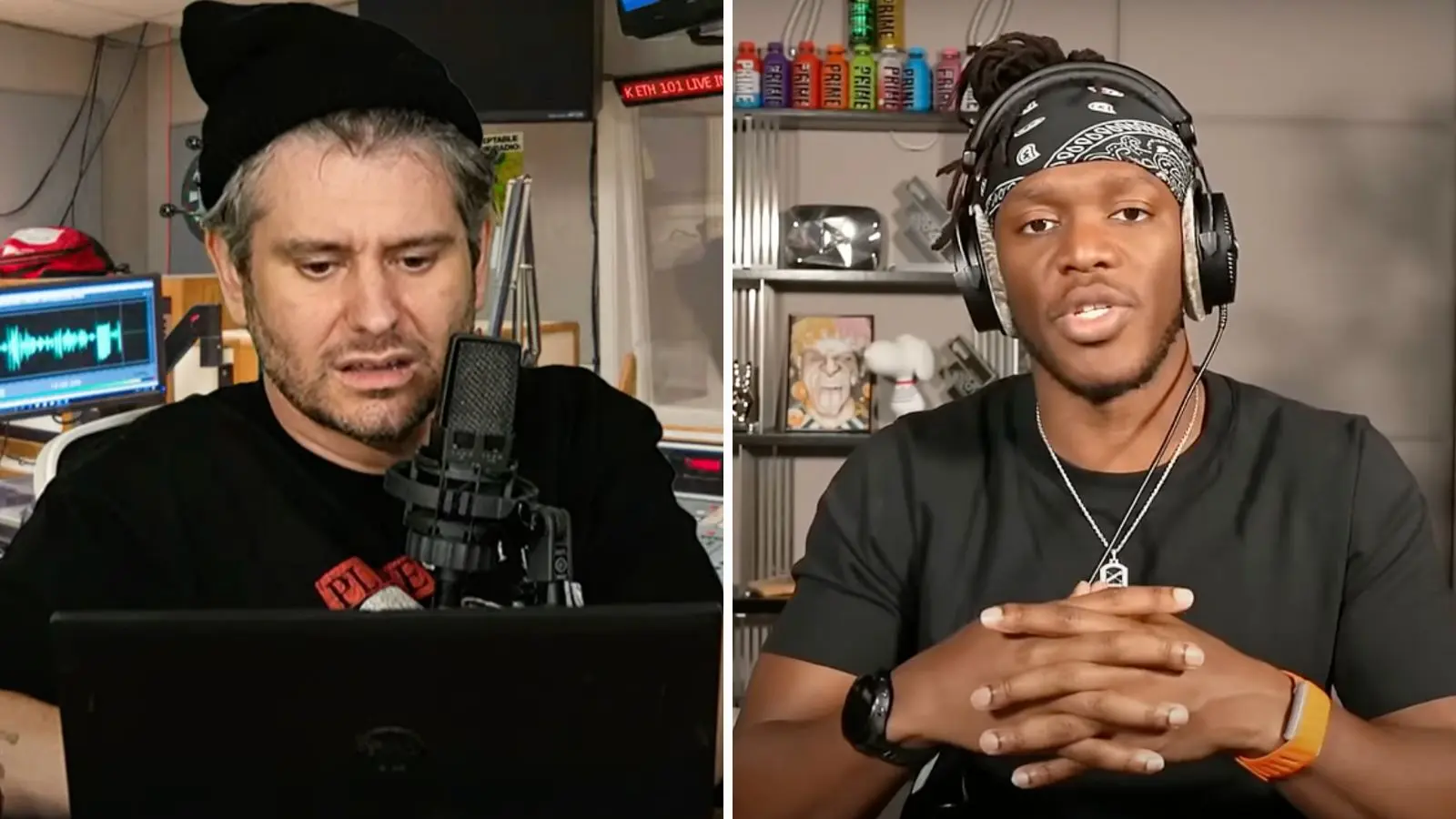 Ethan Klein and KSI