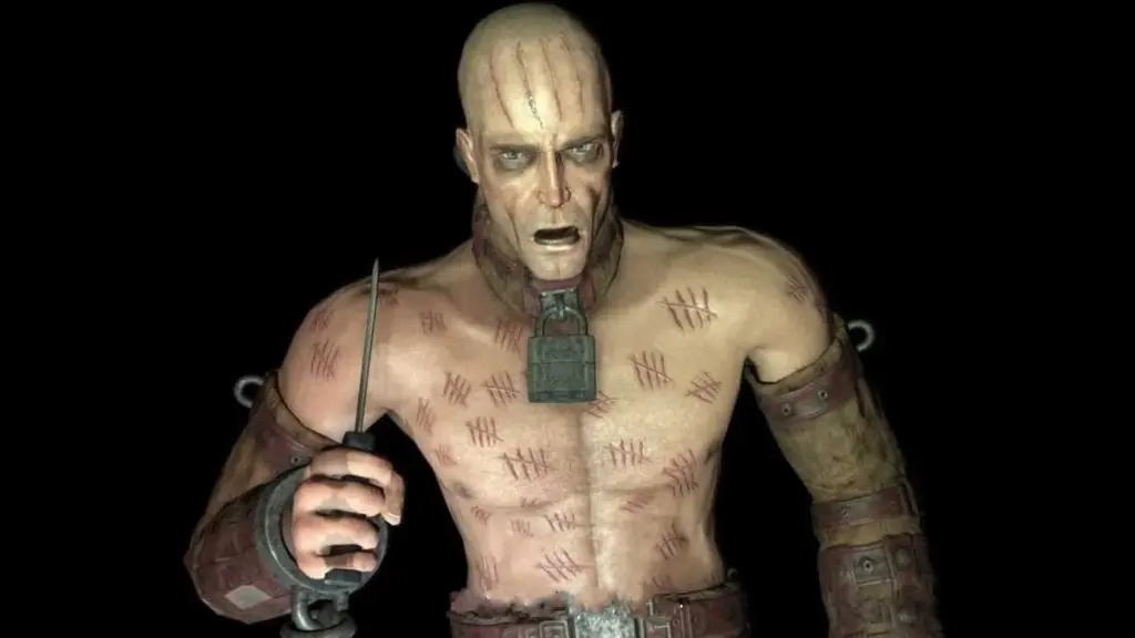 Victor Zsasz in Batman Arkham Asylum