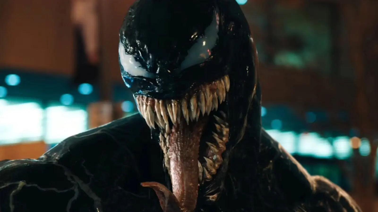 How to watch the Venom movies in order: Venom smiling