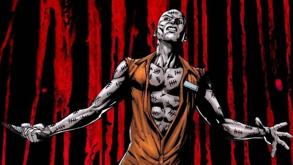 Victor Zsasz in the DC comics