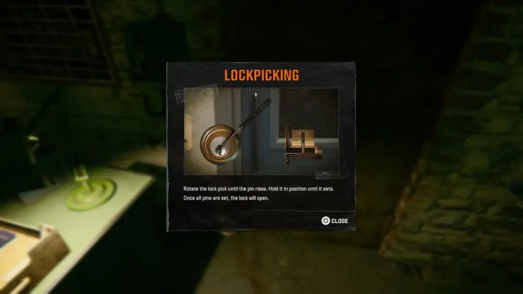 Lockpicking in Black Ops 6