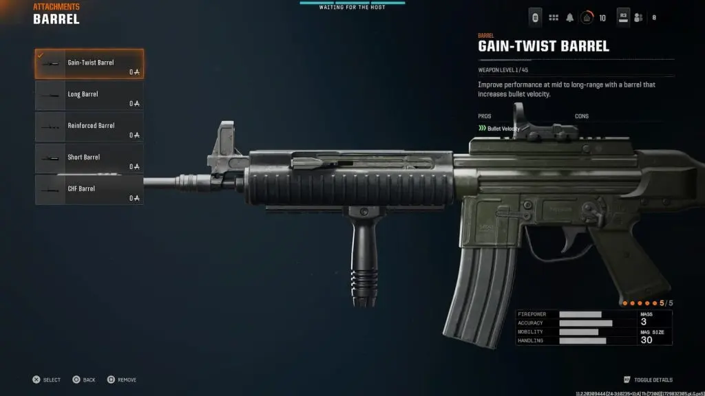 Gain Twist barrel in Black Ops 6