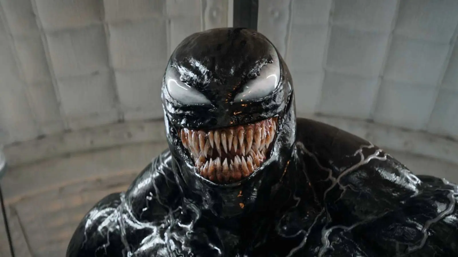 Venom smiling in Venom 3