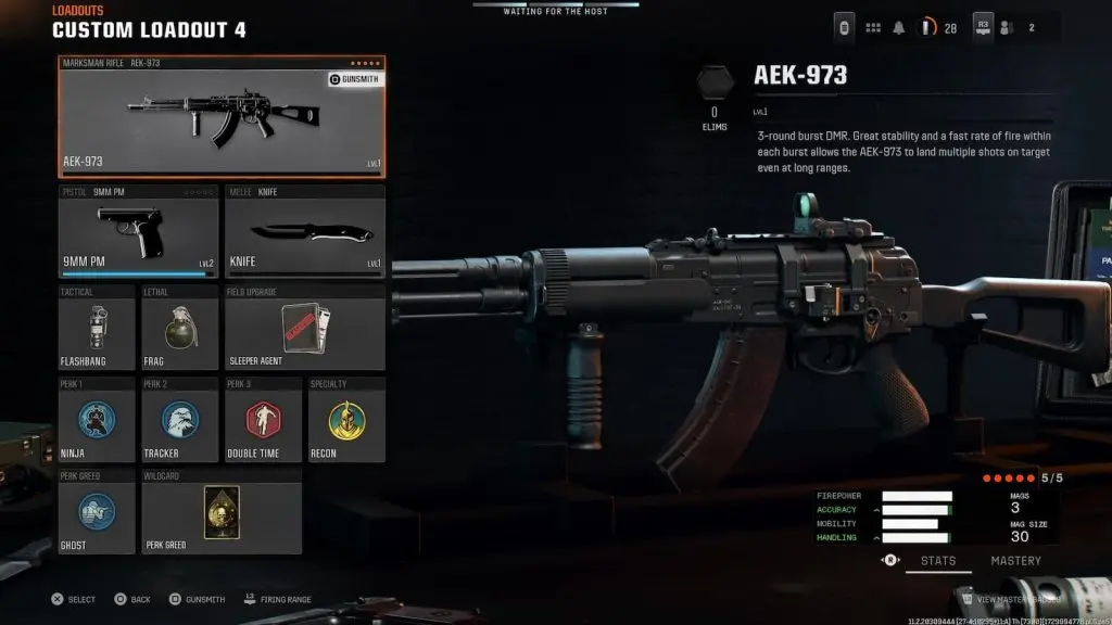 AEK-937 perks and equipment in Black Ops 6