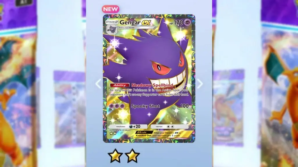 Pokemon Pocket Gengar ex