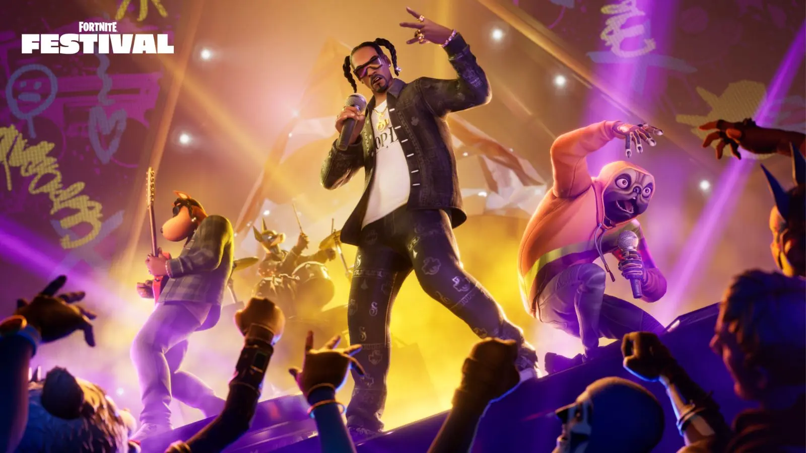 Snoop Dogg Fortnite festival stage