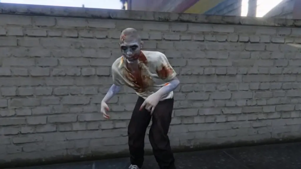 Graham the zombie in GTA V