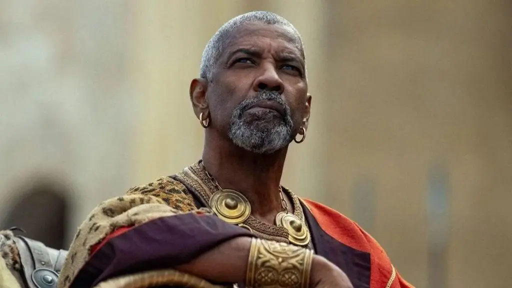 Denzel Washington in Gladiator 2