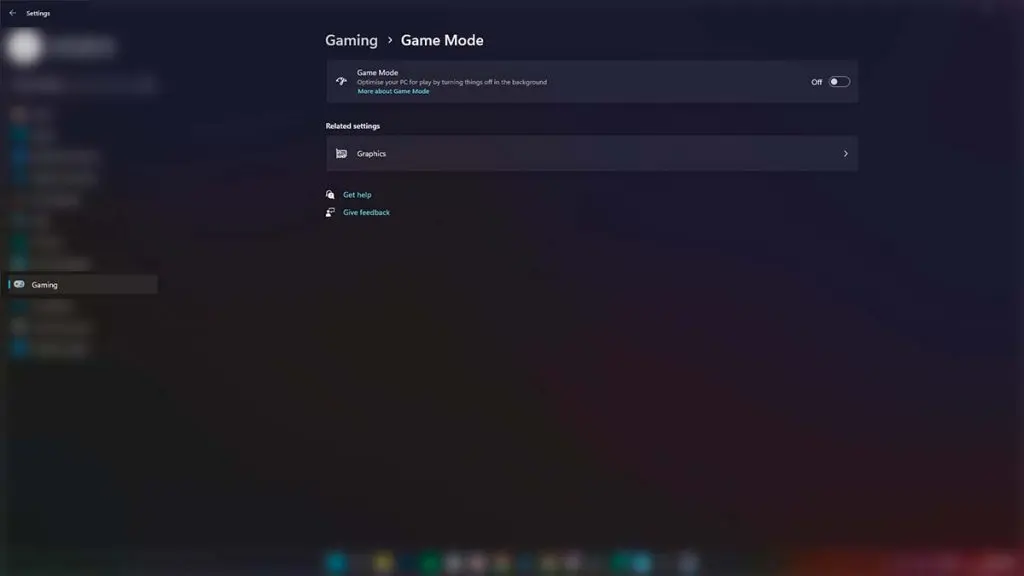 PC settings Fortnite