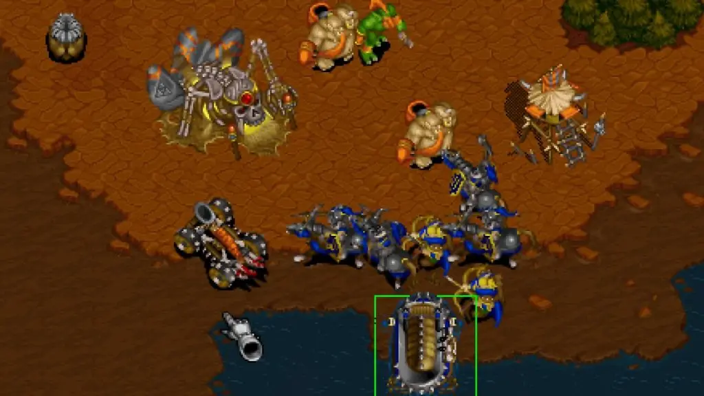 Warcraft 2 screenshot