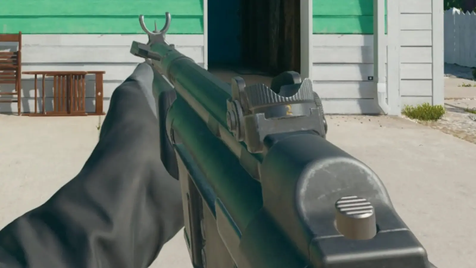 The C9 SMG in Call of Duty: Warzone.