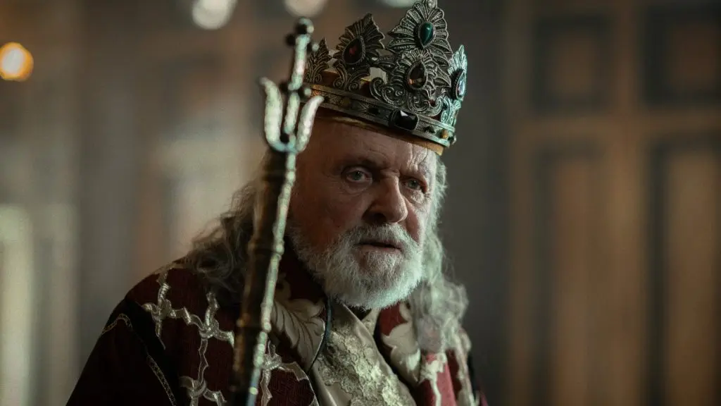 Anthony Hopkins as King Herod in Mary