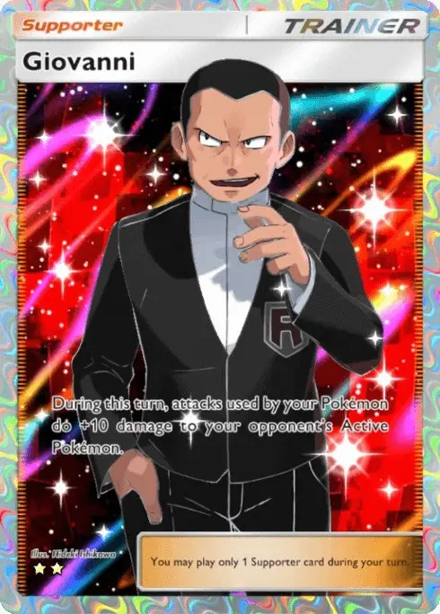 Giovanni full art Genetic Apex