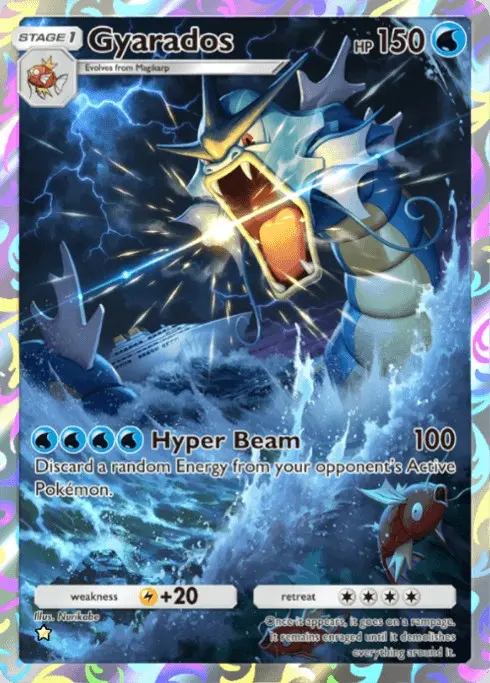 Gyarados illustration rare Genetic Apex