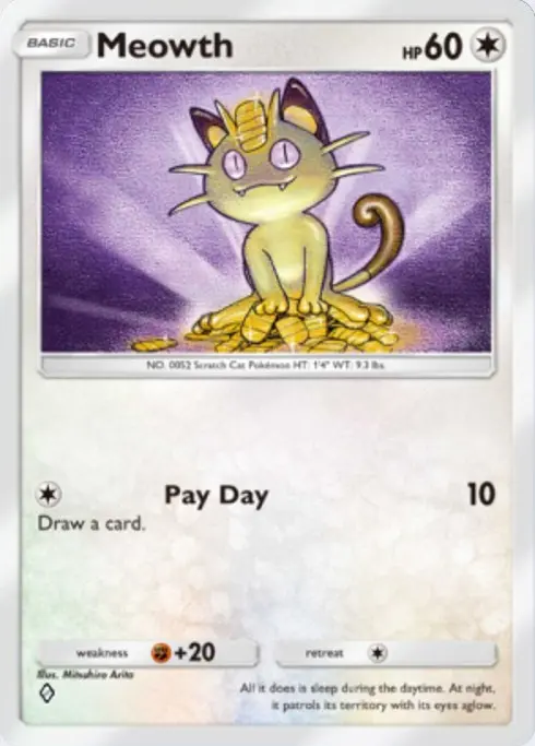 Meowth genetic Apex