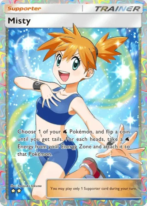 Misty full art Genetic Apex