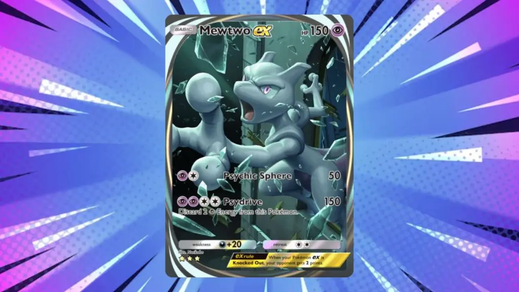 Mewtwo Immersive TCG Pocket