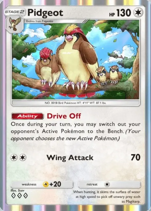 Pidgeot Genetic Apex