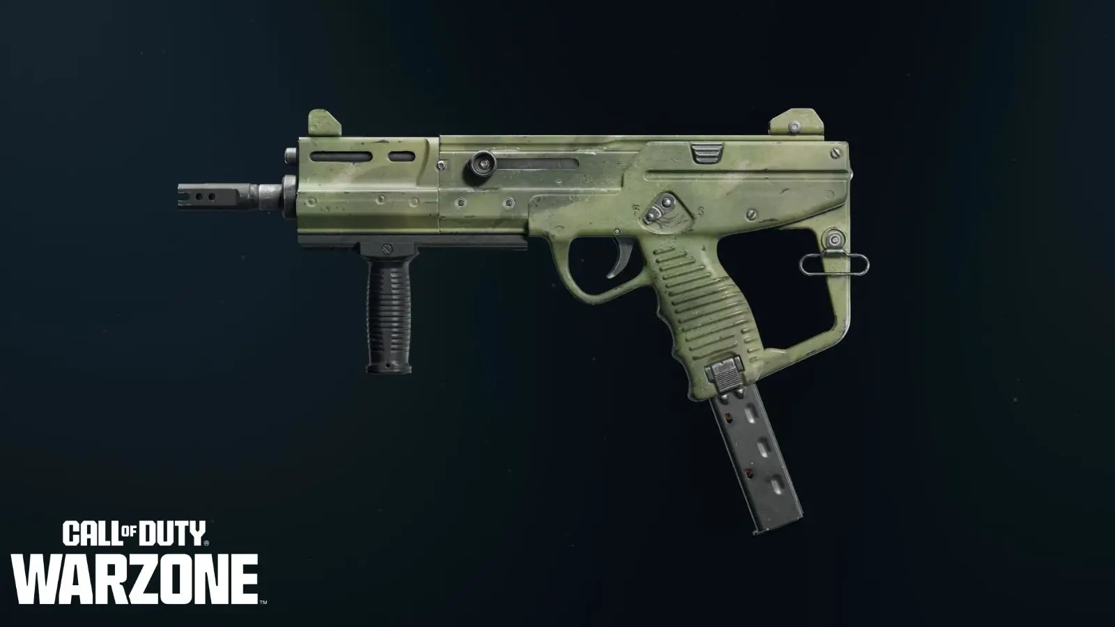 Saug SMG with Warzone logo