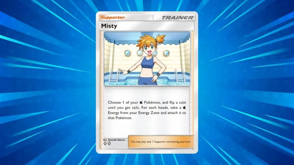 Misty Pokemon TCG Pocket