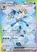 An image of the Glaceon card from Prismatic Evolutions.