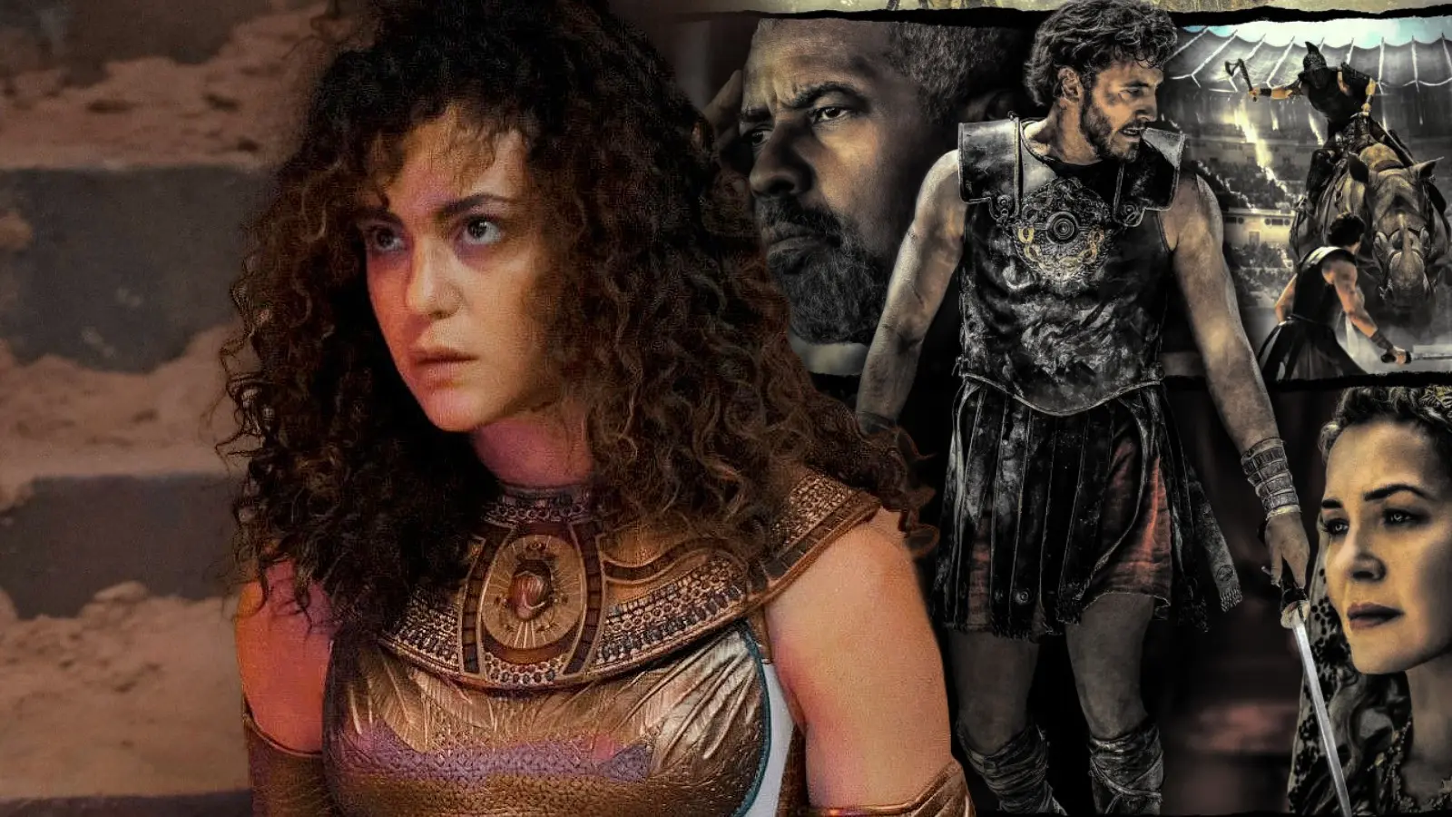 May Calamawy in Gladiator 2 and the poster