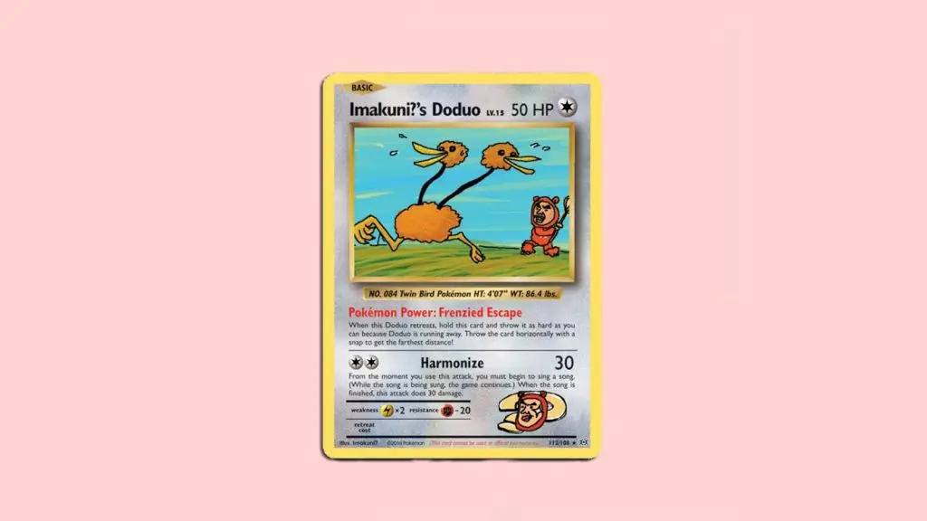 Pokemon Trading Card Game Imakuni's Doduo