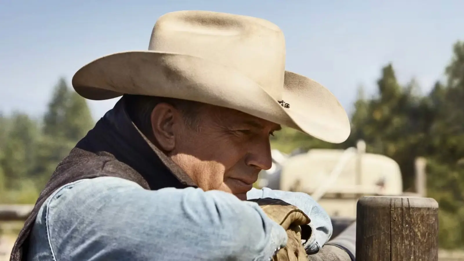 Kevin Costner as John Dutton in Yellowstone