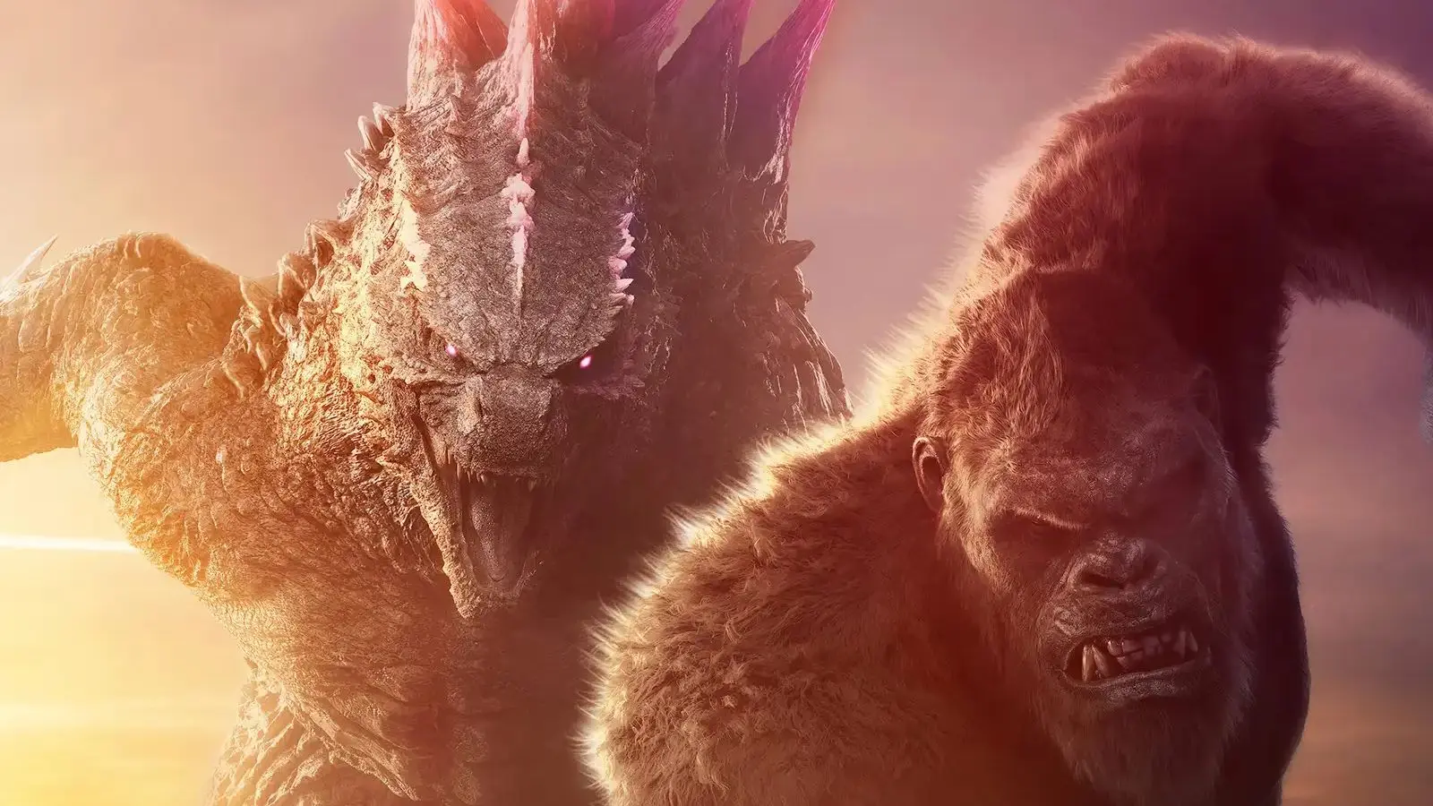 Godzilla and King Kong from Godzilla x Kong: The New Empire