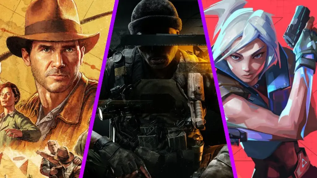 PC Gaming week coverage led by Indiana Jones and the Great Circle as well as Black Ops 6 and Valorant