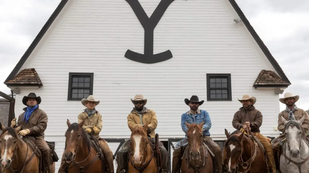 The Yellowstone ranch hands