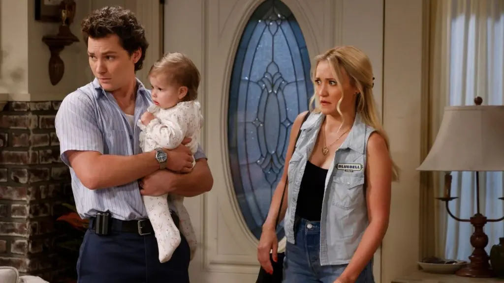 Georgie, Mandy, and baby Cece in Georgie & Mandy's First Marriage Episode 6