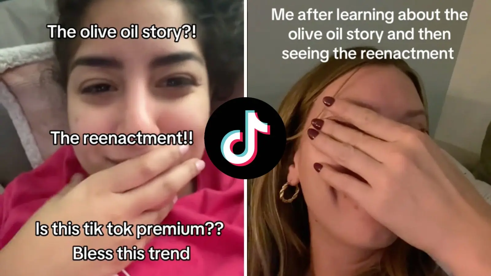 Olive oil story TikTok