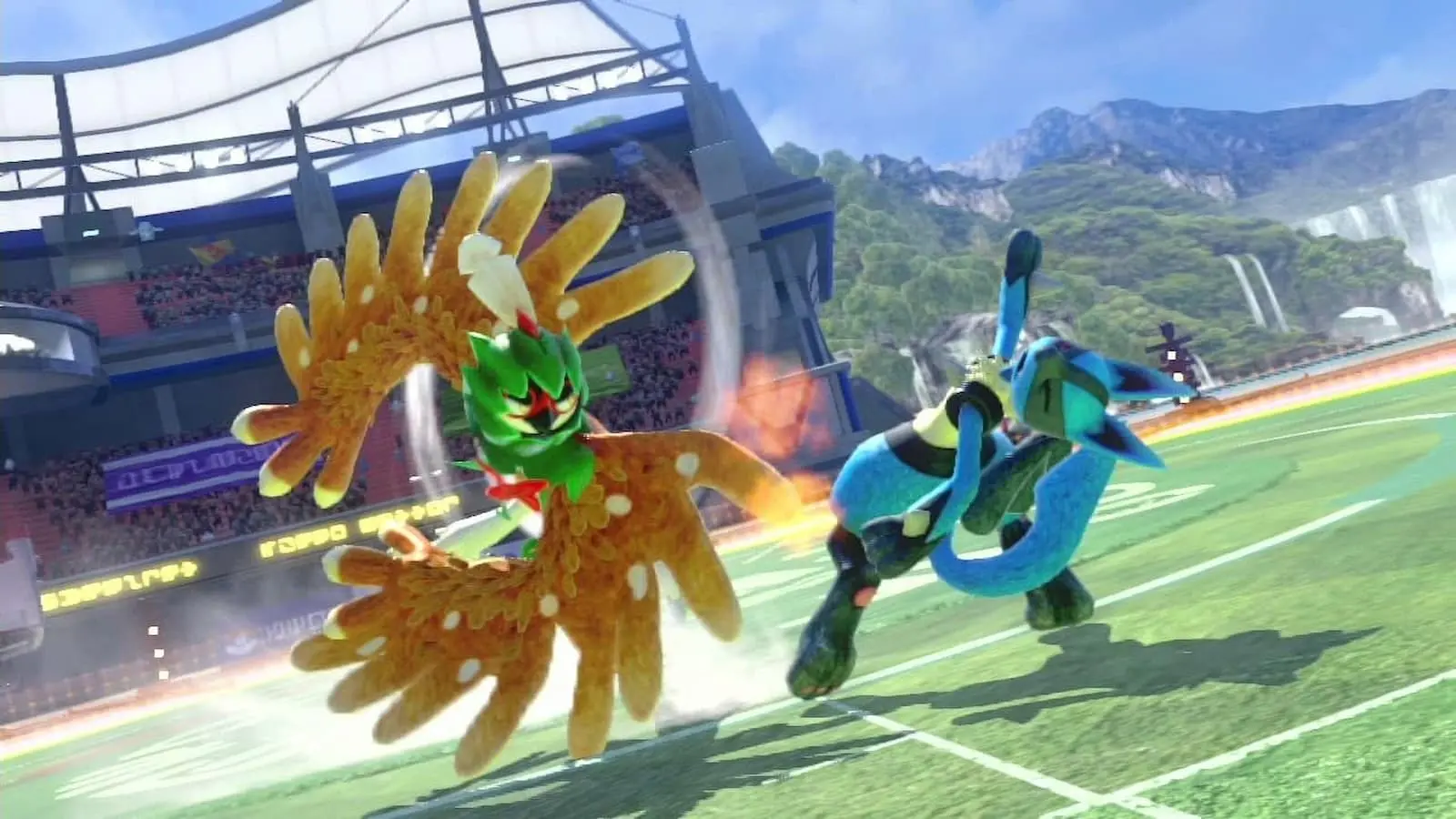 Pokemon Go Pokken DX dodge mechanic Lucario Decidueye