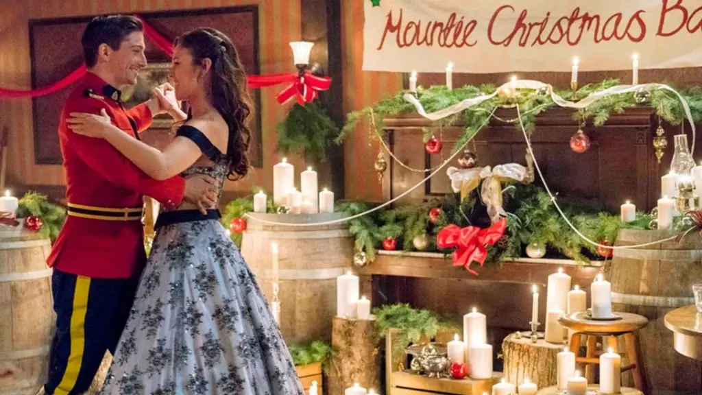 Jack and Elizabeth dance in a When Calls the Heart Christmas special