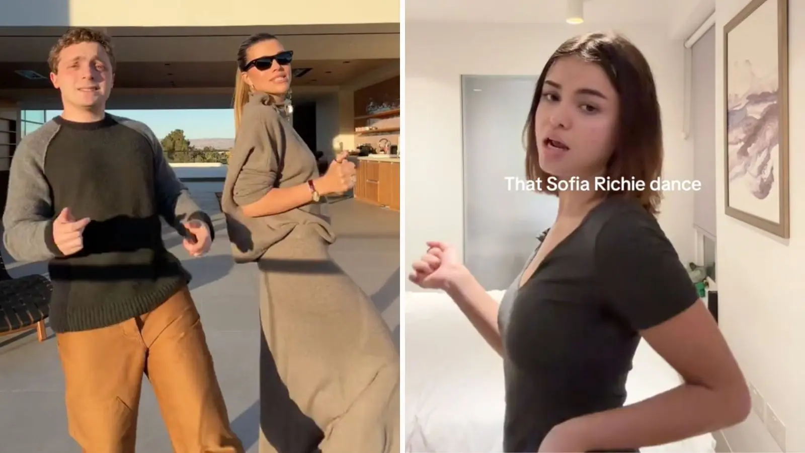 Sofia Richie dance TikTok