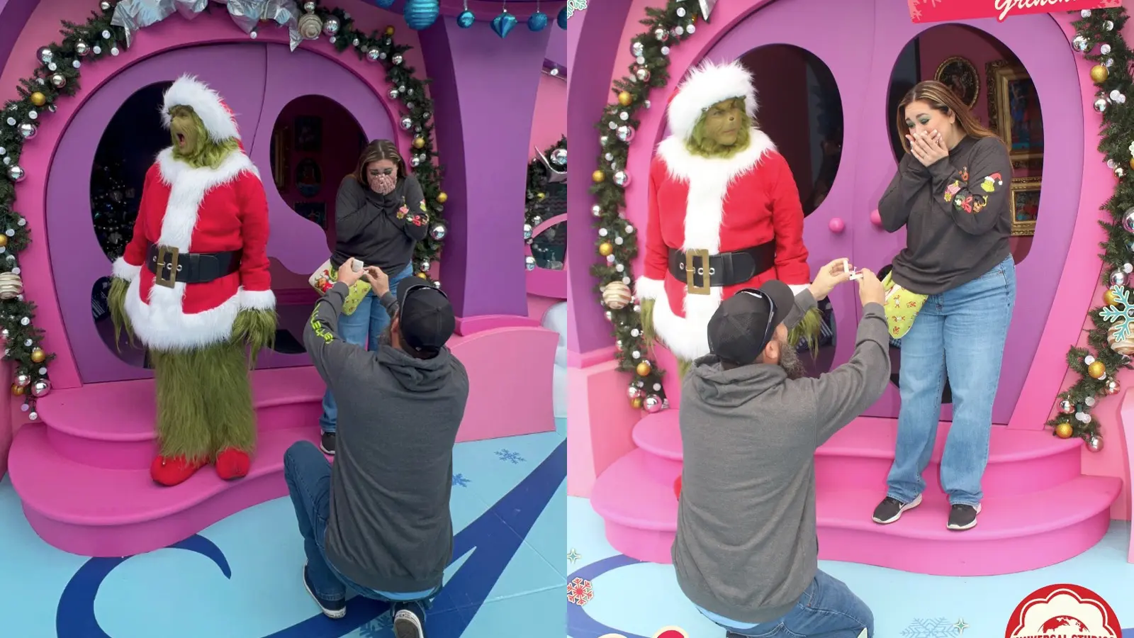 the grinch wedding proposal