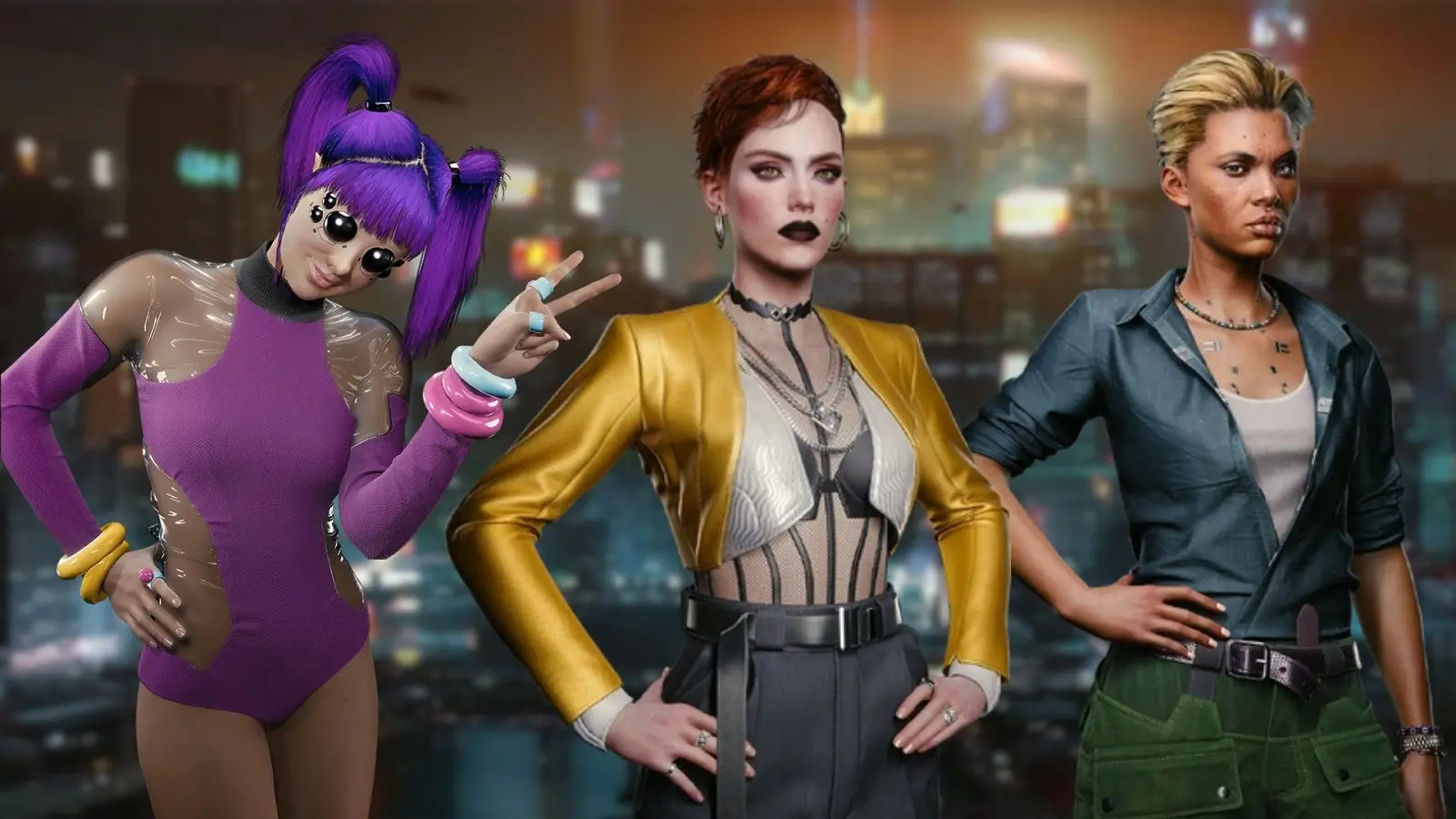 Cyberpunk 2077 girls