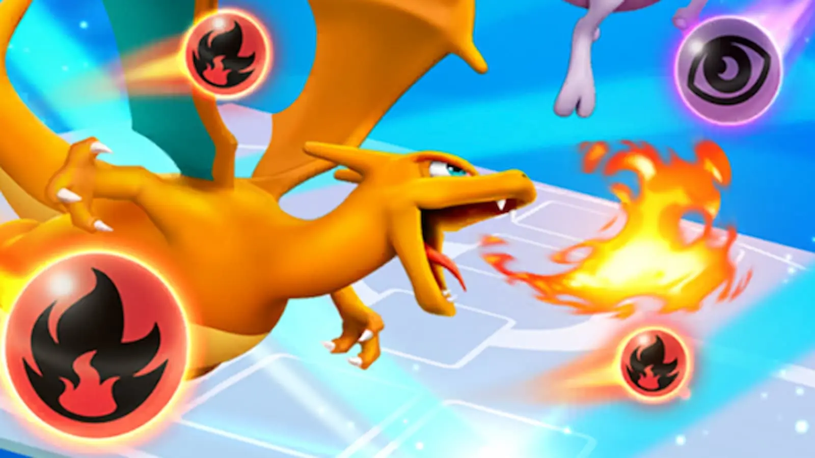 Pokemon TCG Pocket Battle Charizard Fire Energy