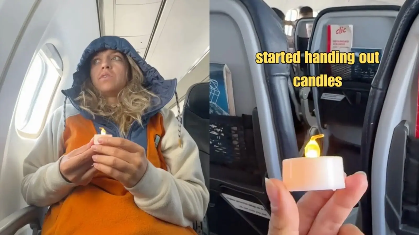 TikTok flying candles