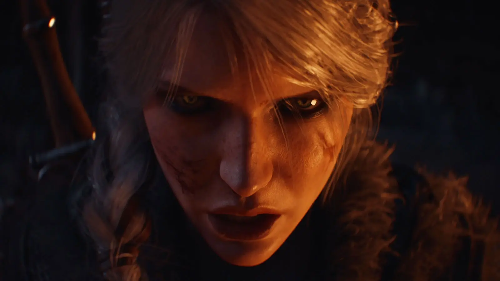 ciri with witcher cat eyes in the witcher 4